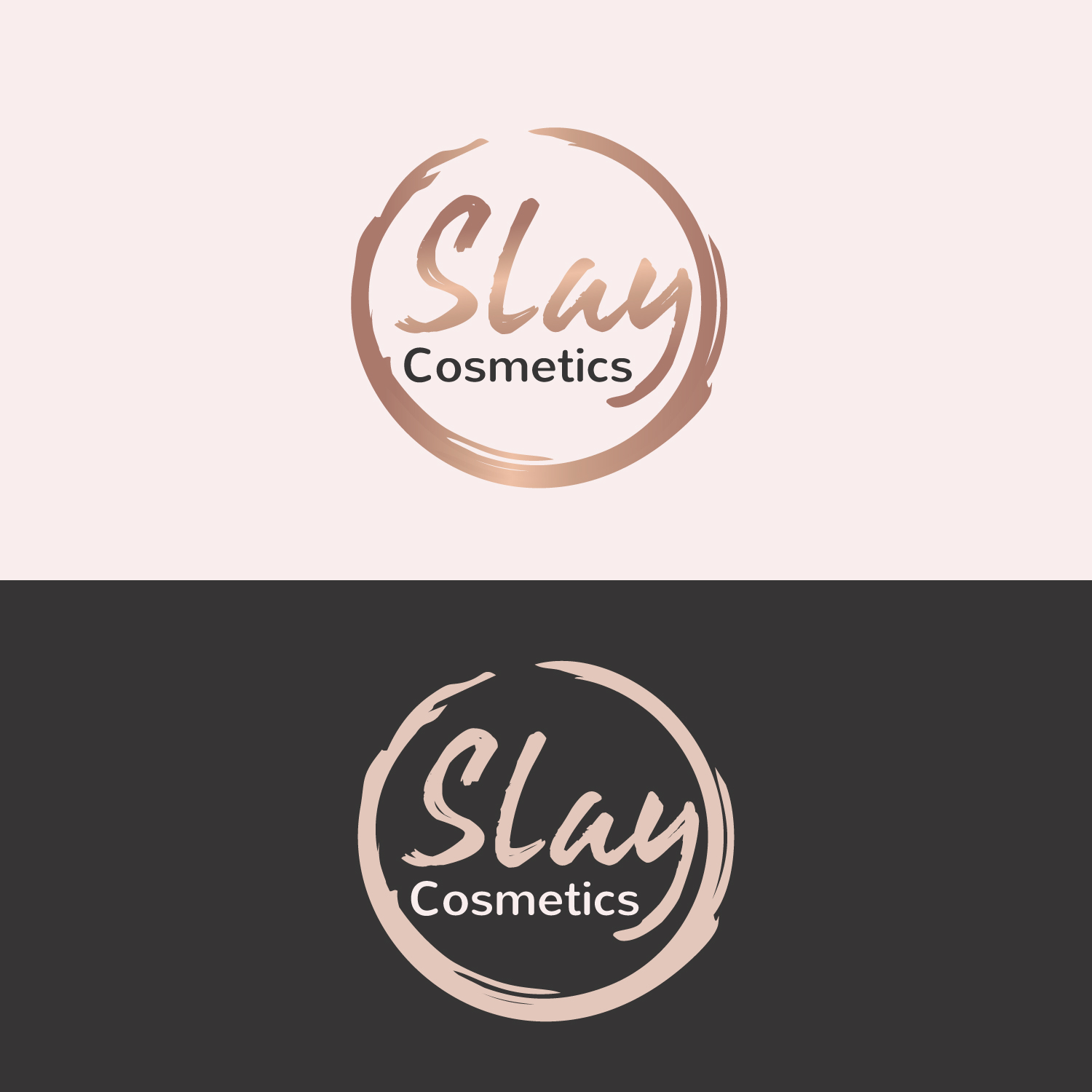 Logo Design by Next Screen Infotech for Slay Cosmetics  | Design #12411783