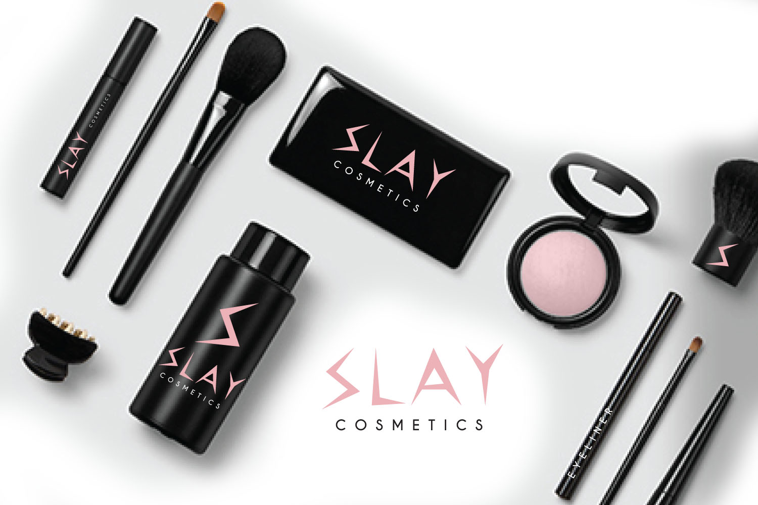 Logo Design by DesignCat1234 for Slay Cosmetics  | Design #12439096