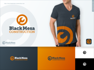 Logo Design by Raoul Camion for Black Mesa Construction & Handyman Services  | Design #12471936