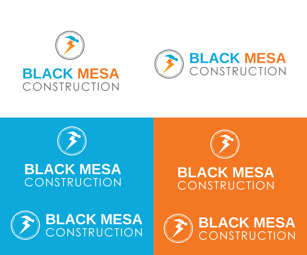Diseño de Logo por Shairell Mae para Black Mesa Construction & Handyman Services  | Diseño #12501106