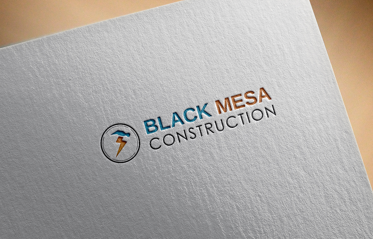 Diseño de Logo por Shairell Mae para Black Mesa Construction & Handyman Services  | Diseño #12501107