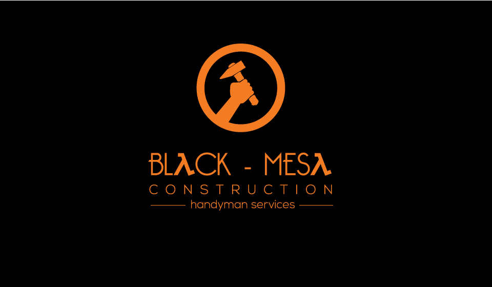 Logo Design by AlexZec for Black Mesa Construction & Handyman Services  | Design: #12468844