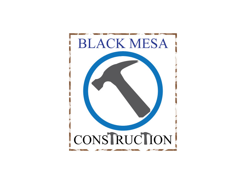 Logo Design by Origin to Original for Black Mesa Construction & Handyman Services  | Design #12437181