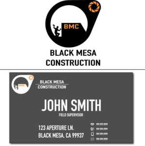 Logo Design by andrews89 for Black Mesa Construction & Handyman Services  | Design #12517894