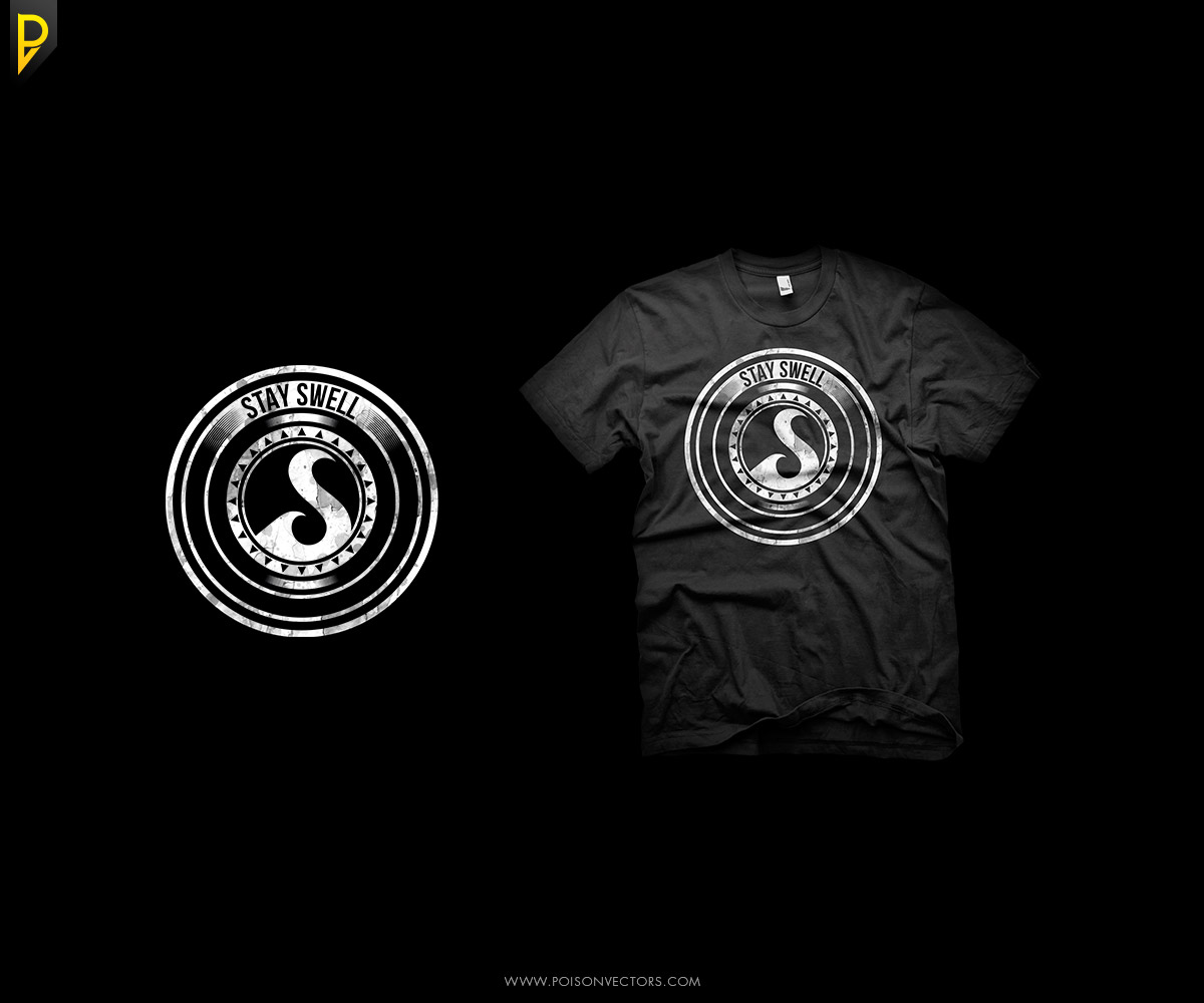 T-shirt Design by poisonvectors for Swell Visuals | Design #12405419