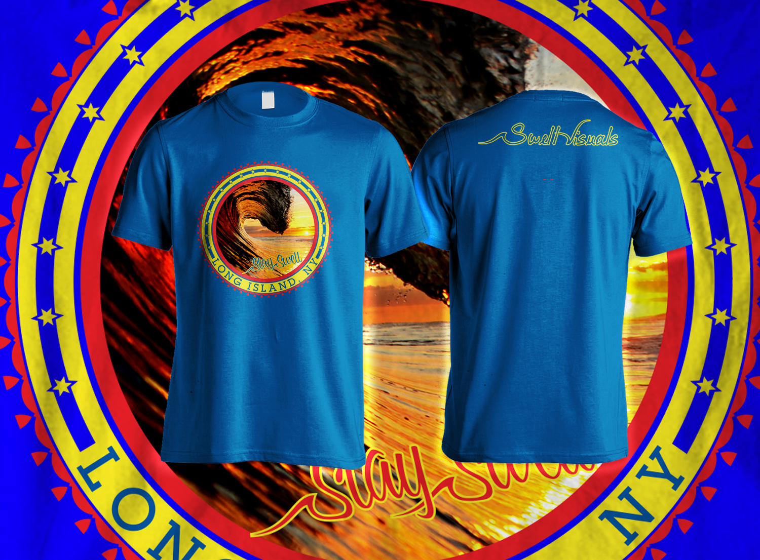T-shirt Design by Totto for Swell Visuals | Design #12496687