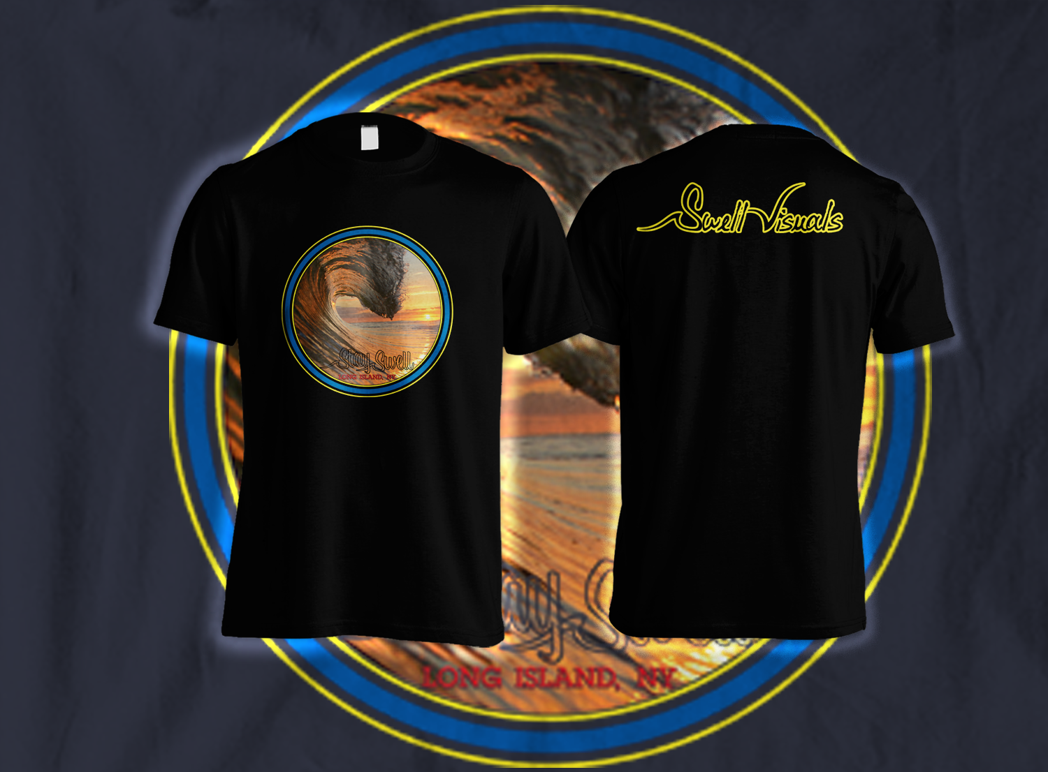 T-shirt Design by Totto for Swell Visuals | Design #12508786