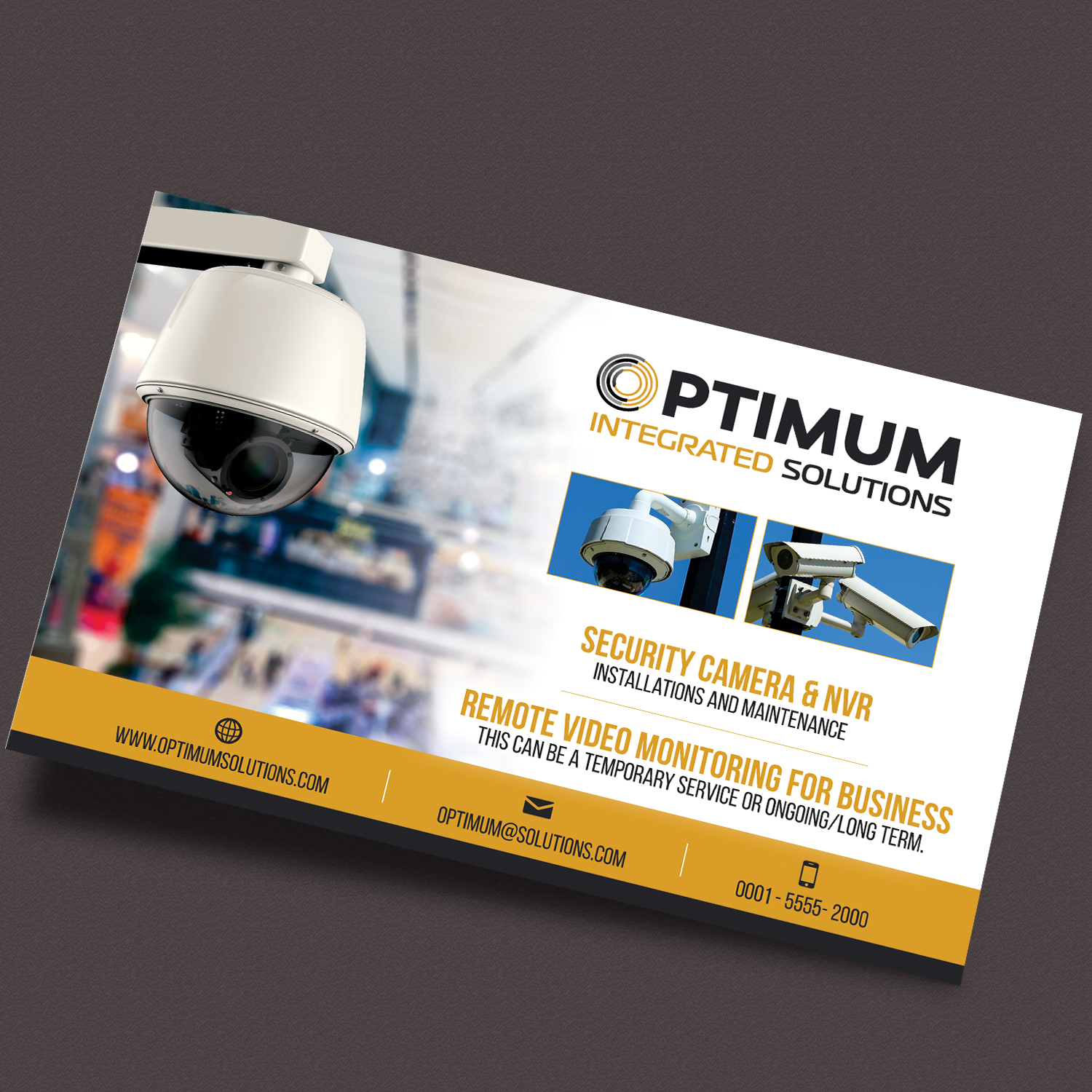 Flyer-Design von PixelDesign für Optimum Integrated Solutions Inc. | Design #15135594