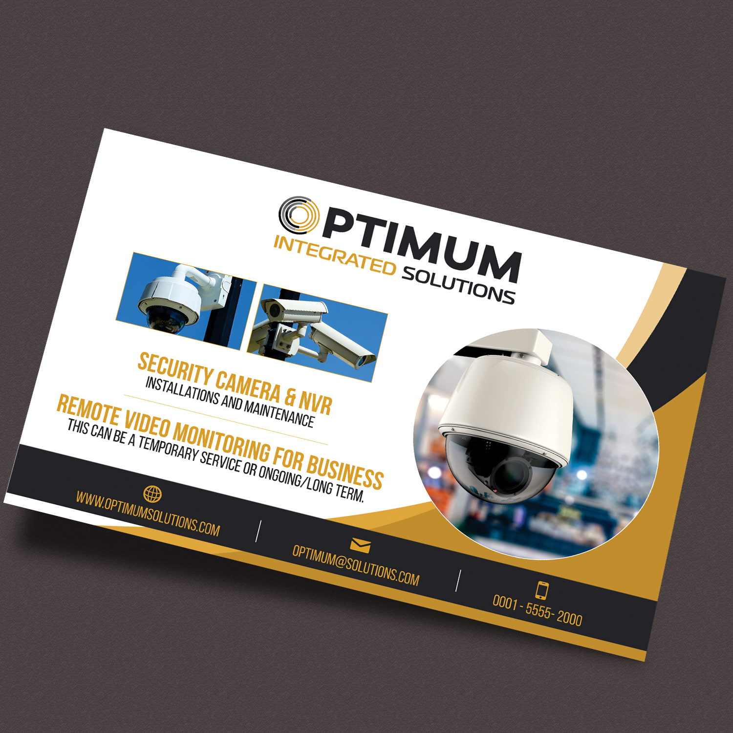 Flyer Design by PixelDesign for Optimum Integrated Solutions Inc. | Design #15135636