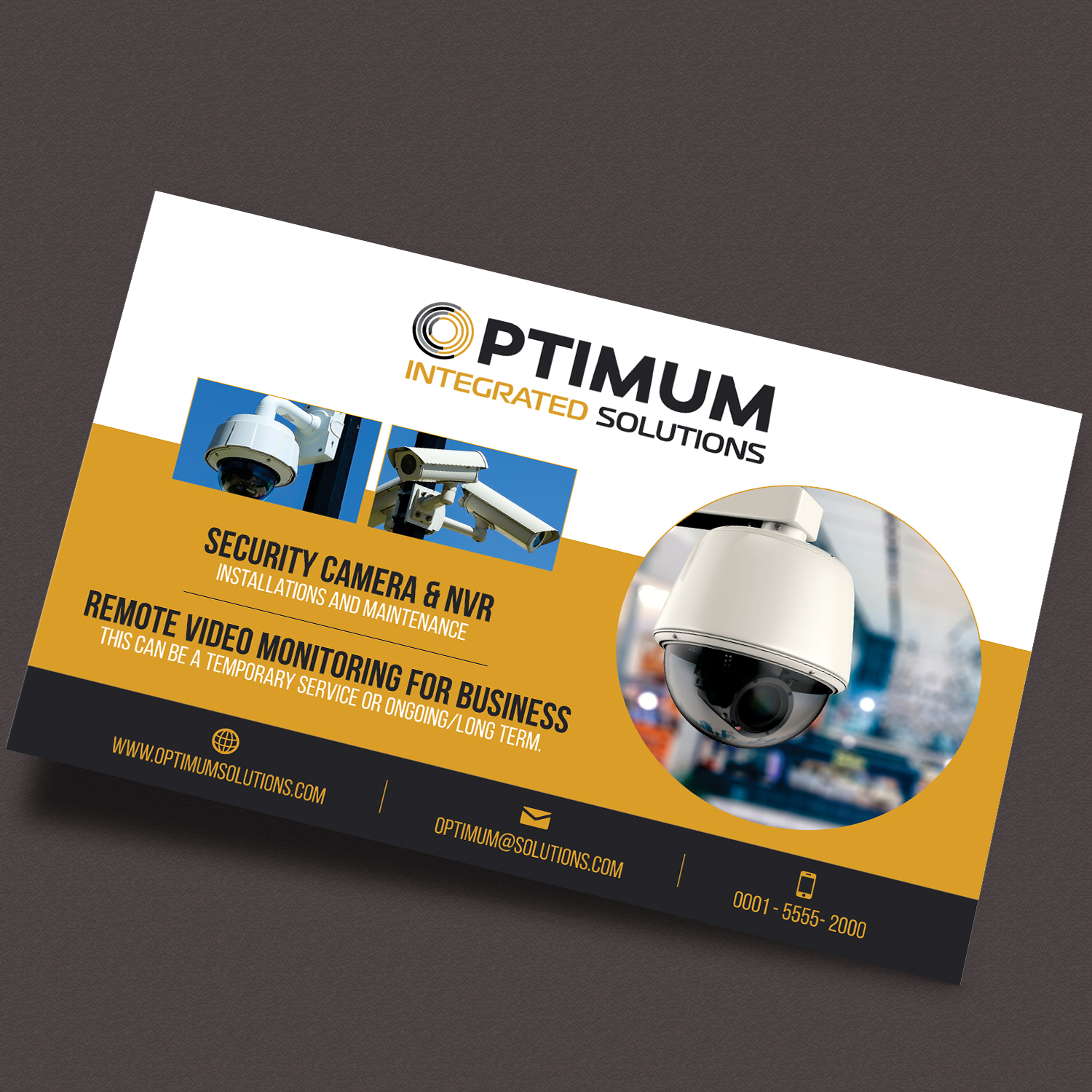 Flyer Design by PixelDesign for Optimum Integrated Solutions Inc. | Design #15135638