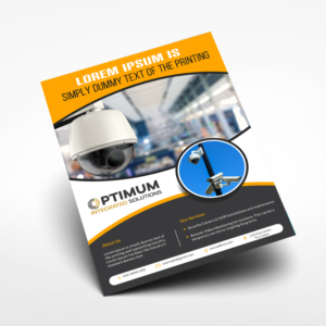 Design de Flyer par creative.bugs pour Optimum Integrated Solutions Inc. | Design #15042192