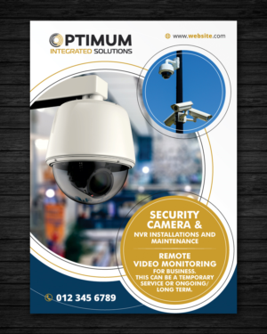 Design de Flyer par ecorokerz pour Optimum Integrated Solutions Inc. | Design #15043758