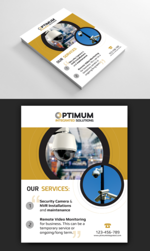 Flyer Design by ecorokerz for Optimum Integrated Solutions Inc. | Design: #15051422