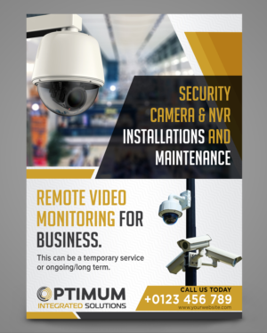 Design de Flyer par SD WEBCREATION pour Optimum Integrated Solutions Inc. | Design #15091976