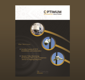 Design de Flyer par Omar Rezk pour Optimum Integrated Solutions Inc. | Design #15111663