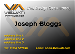 Design de Carte de Visite par JBT Marketing pour Visuati | Design : #29778