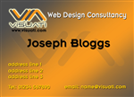 Design de Carte de Visite par JBT Marketing pour Visuati | Design : #29781