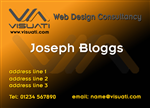 Design de Carte de Visite par JBT Marketing pour Visuati | Design : #29828