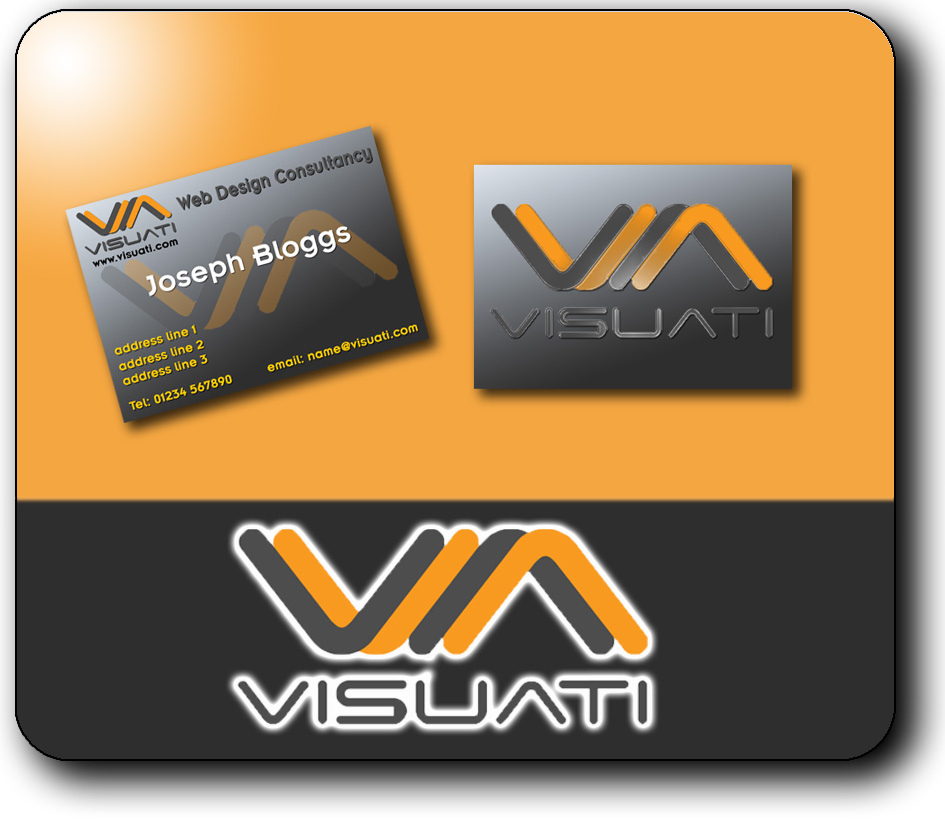 Business Card Design by JBT Marketing for Visuati | Design #30622
