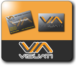 Visitenkarten-Design von JBT Marketing für Visuati | Design #30622