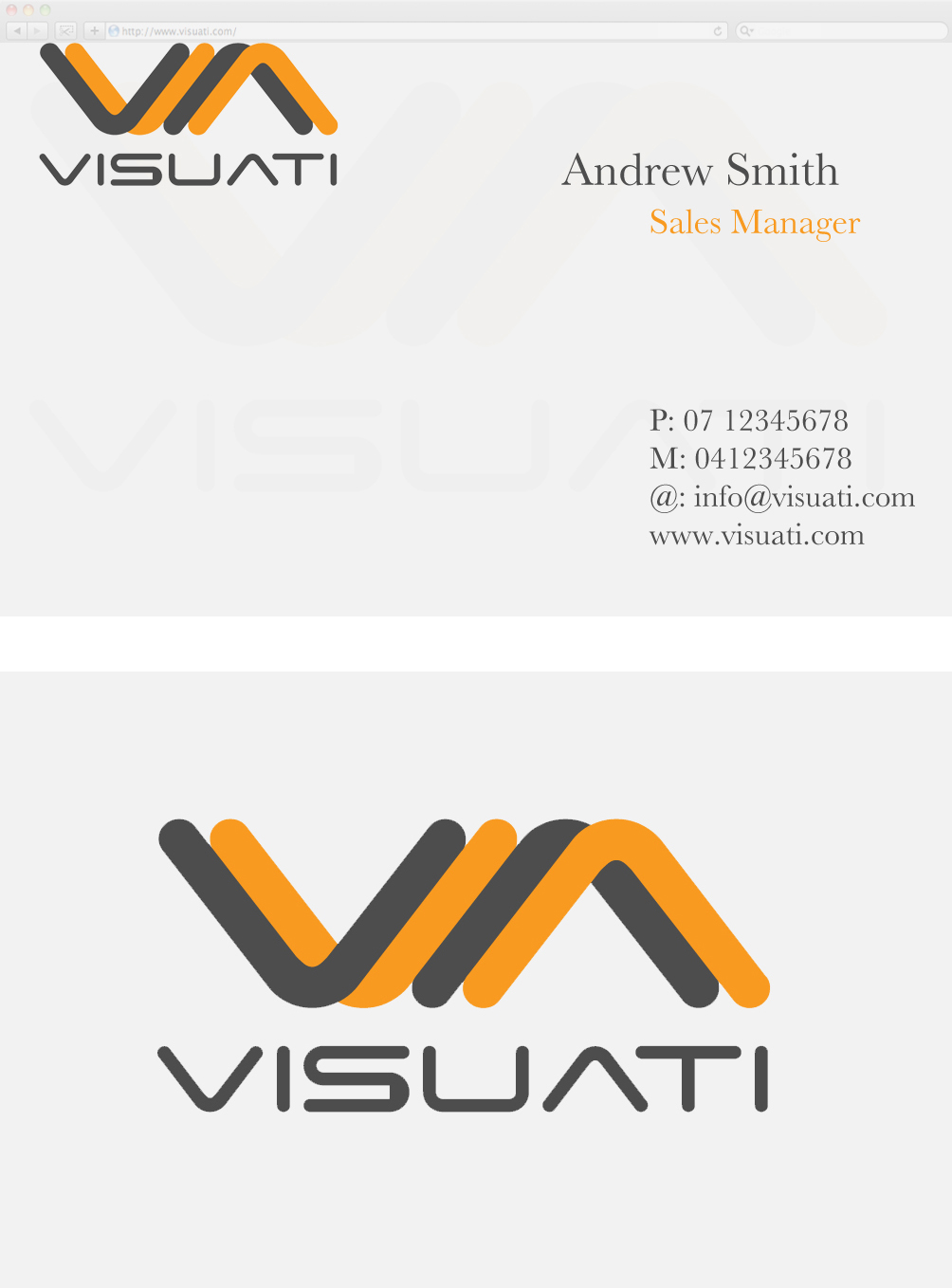 Design de Carte de Visite par Joep Van Urk pour Visuati | Design #30268