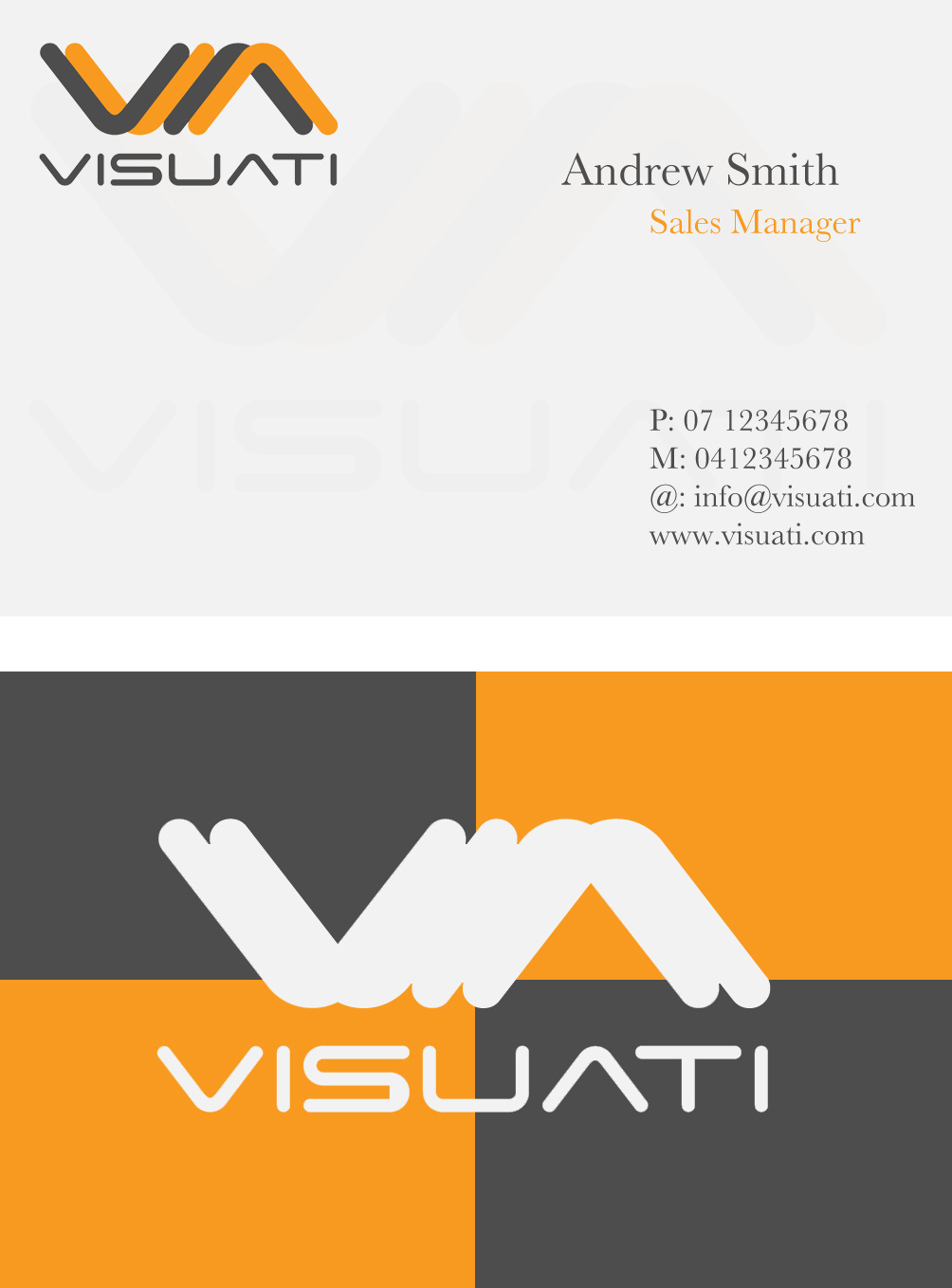 Design de Carte de Visite par Joep Van Urk pour Visuati | Design #30269