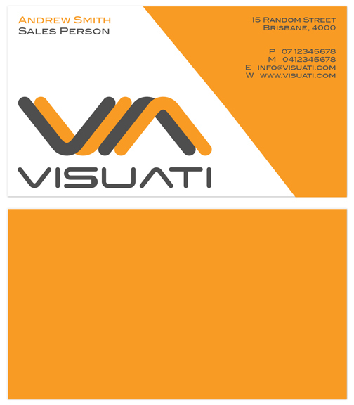 Design de Carte de Visite par Lehan pour Visuati | Design #30487