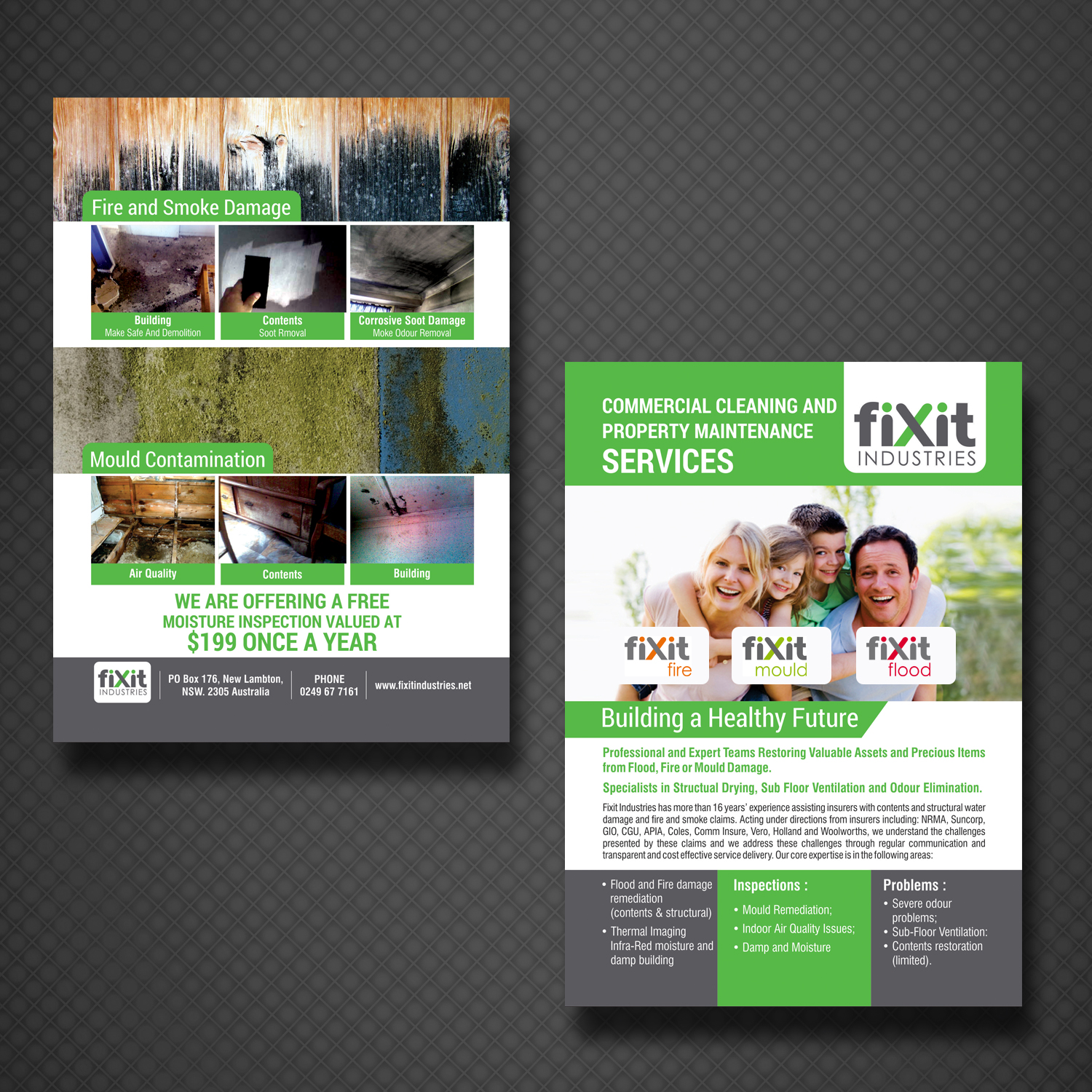 Flyer Design by uk for Fixit Industries | Design #12453601