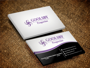 Business Card Design by Pixi Dust for Goolsby Properties | Design: #12411948