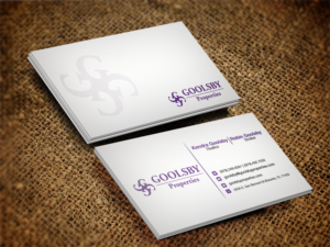 Business Card Design by Pixi Dust for Goolsby Properties | Design: #12411949