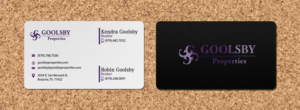 Business Card Design by Riz' for Goolsby Properties | Design: #12410668