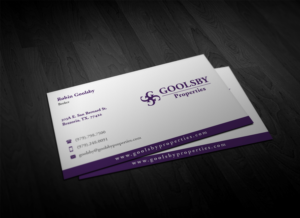 Business Card Design by Pointless Pixels India for Goolsby Properties | Design: #12409962