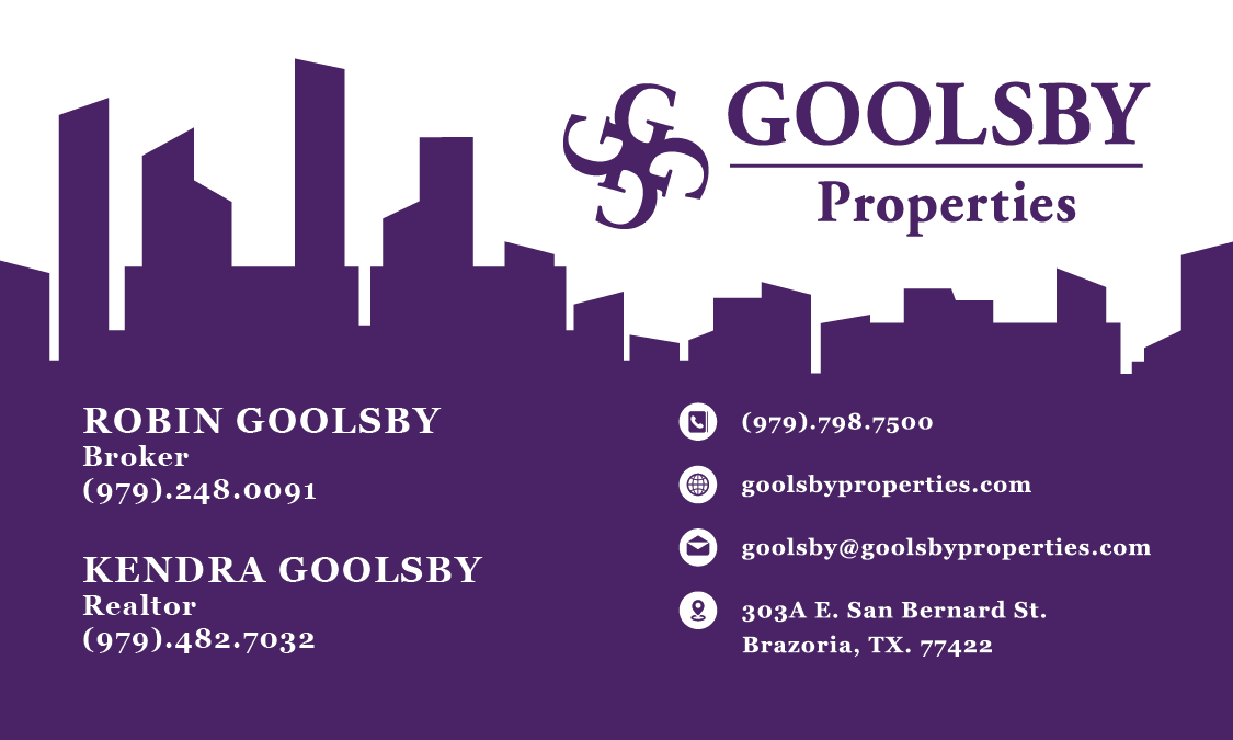 Business Card Design by blinc for Goolsby Properties | Design #12407137
