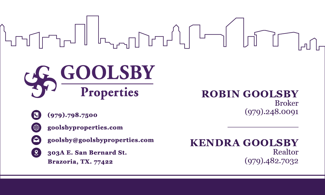 Business Card Design by blinc for Goolsby Properties | Design #12407518