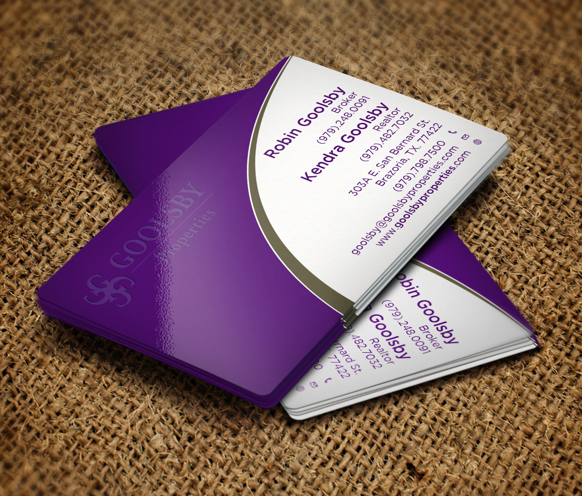 Business Card Design by Verified artistry for Goolsby Properties | Design #12407925