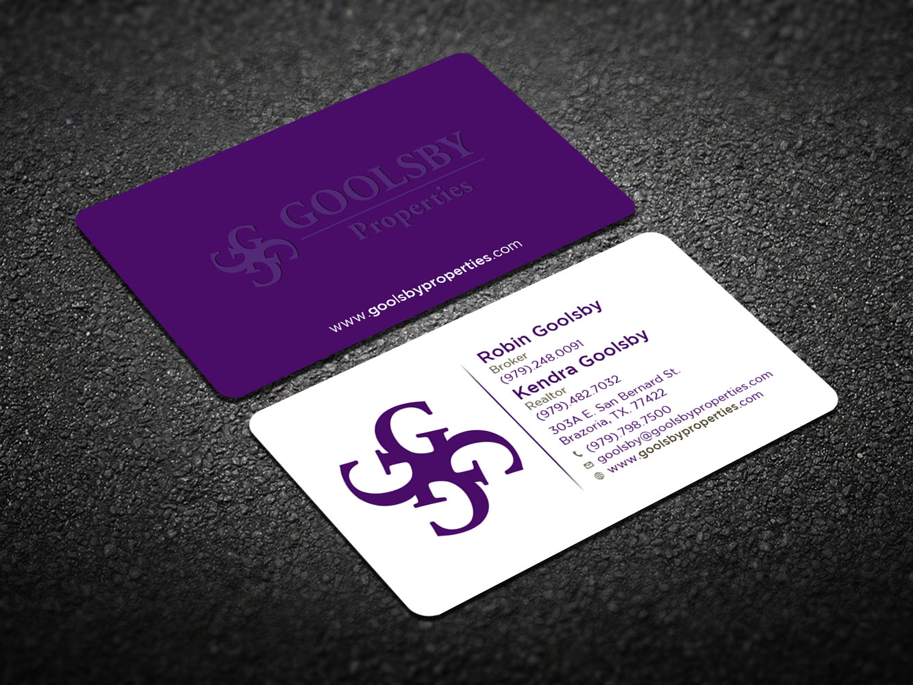 Design de Carte de Visite par Verified artistry pour Goolsby Properties | Design #12407929