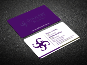 Business Card Design by Verified artistry for Goolsby Properties | Design: #12407932