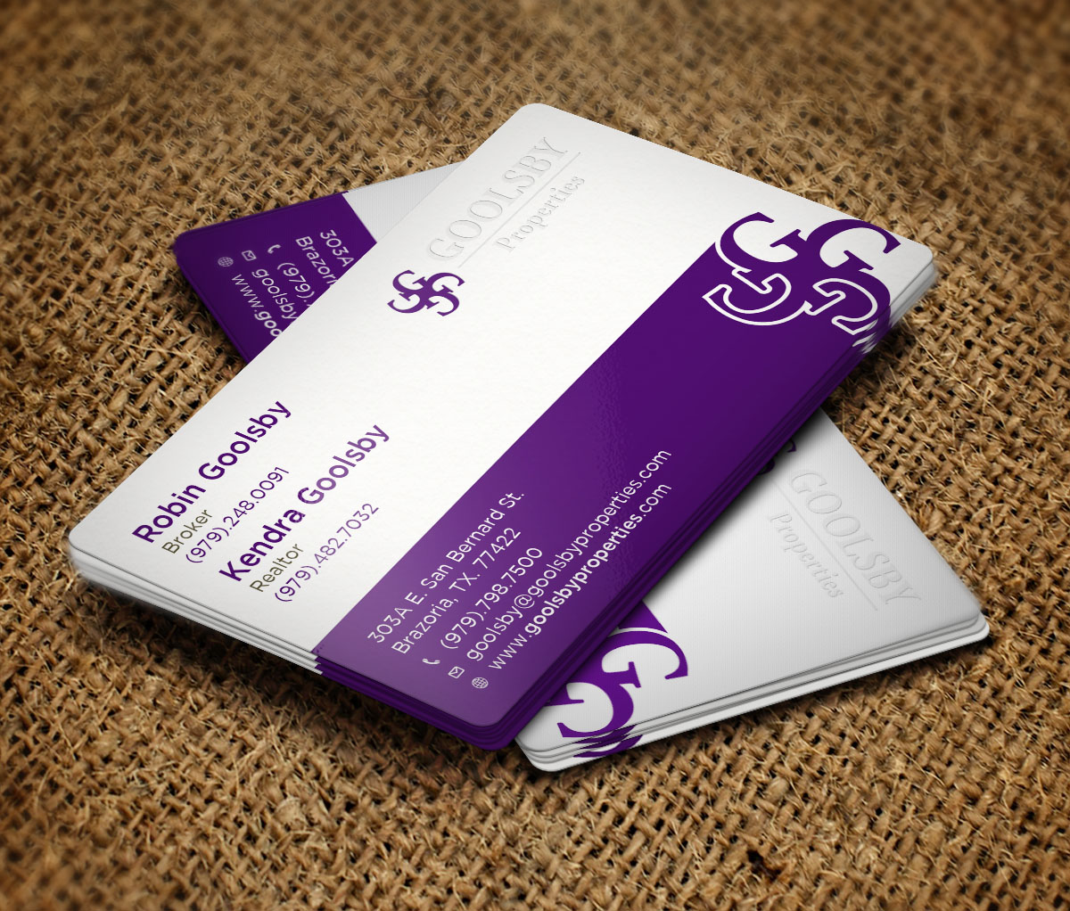Business Card Design by Verified artistry for Goolsby Properties | Design #12407939