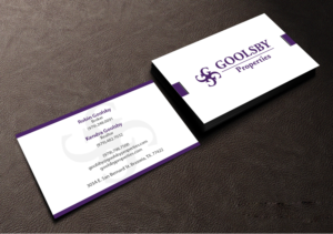 Design de Carte de Visite par Creations Box 2015 pour Goolsby Properties | Design : #12414250