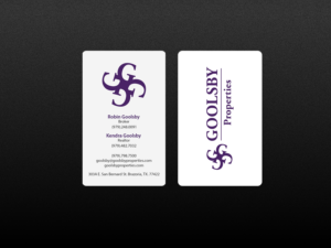 Business Card Design by Creations Box 2015 for Goolsby Properties | Design: #12414254