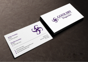 Design de Carte de Visite par Creations Box 2015 pour Goolsby Properties | Design : #12414258