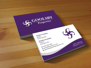 Design de Carte de Visite par Creations Box 2015 pour Goolsby Properties | Design : #12414269