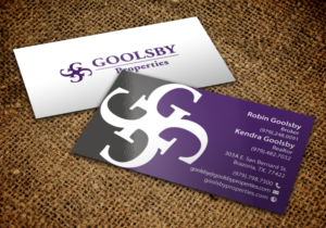 Business Card Design by chandrayaan.creative for Goolsby Properties | Design: #12412178