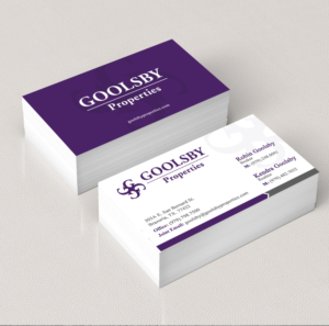 Business Card Design by SL Designer for Goolsby Properties | Design: #12407756