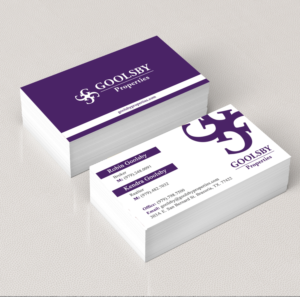 Business Card Design by SL Designer for Goolsby Properties | Design: #12407764