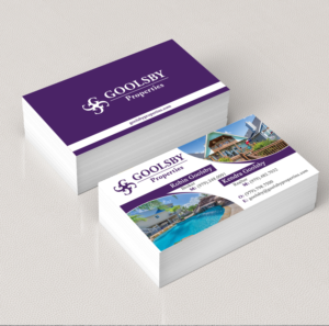 Business Card Design by SL Designer for Goolsby Properties | Design: #12407959