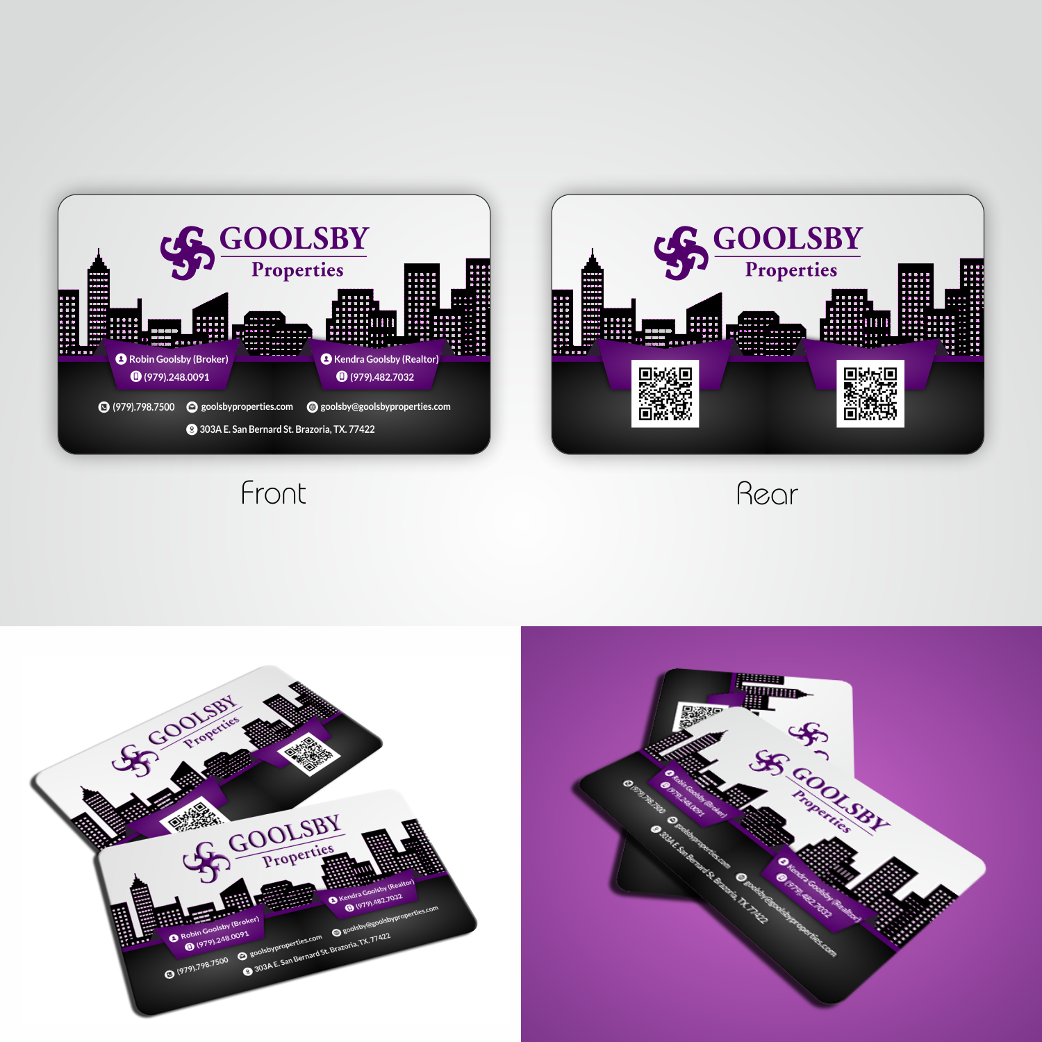 Design de Carte de Visite par desingman pour Goolsby Properties | Design #12410236