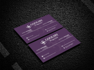 Visitenkarten-Design von Asad_designs3 für Goolsby Properties | Design #12411407