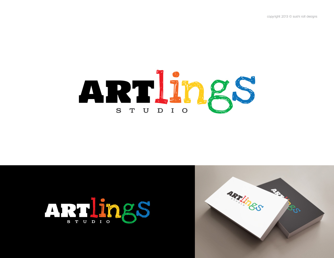 Diseño de Logo por Sushi Roll Designs para Artlings Studio | Diseño #2696228
