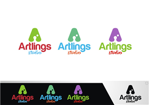 Diseño de Logo por MBARO para Artlings Studio | Diseño: #2644108
